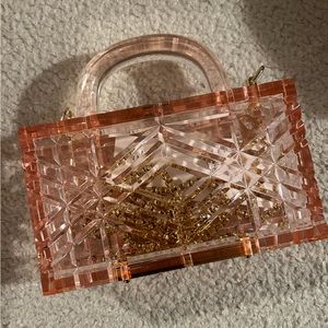 L’Afshar Acrylic Clutch